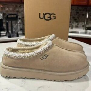 New UGG Tazz Tasman Sandals Women's Slipper Mustard seed color